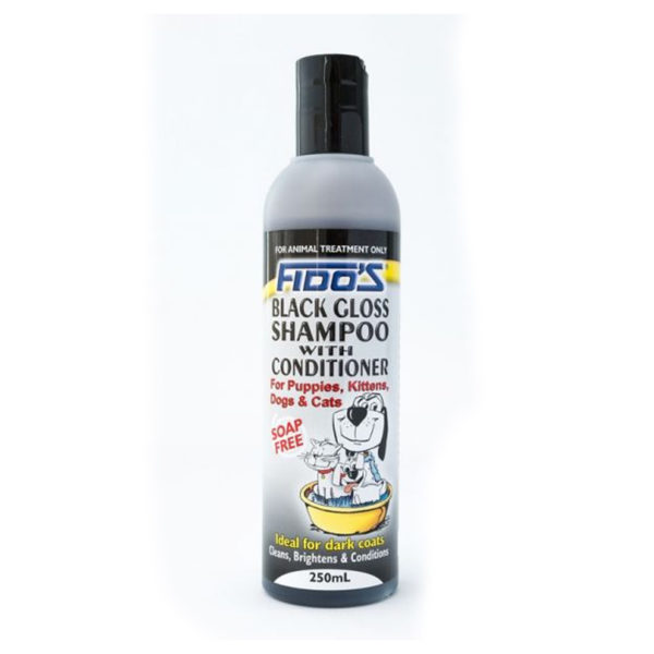 Fido's Black Gloss Shampoo 250ml 1