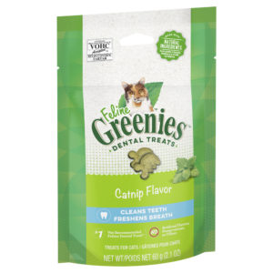 Feline Greenies Dental Treats Catnip Flavour 60g
