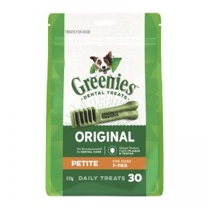 Greenies Original Petite Dental Treats for Dogs - 30 Pack