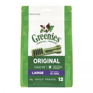 Greenies Original Large Dental Treats for Dogs - 12 Pack