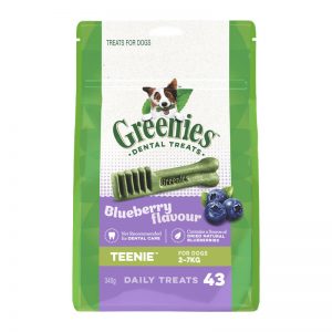 Greenies Blueberry Teenie Dental Treats for Dogs - 43 Pack