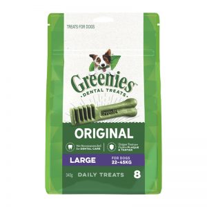 Greenies Original Large Dental Treats for Dogs - 8 Pack