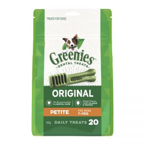 Greenies Original Petite Dental Treats for Dogs  - 20 Pack