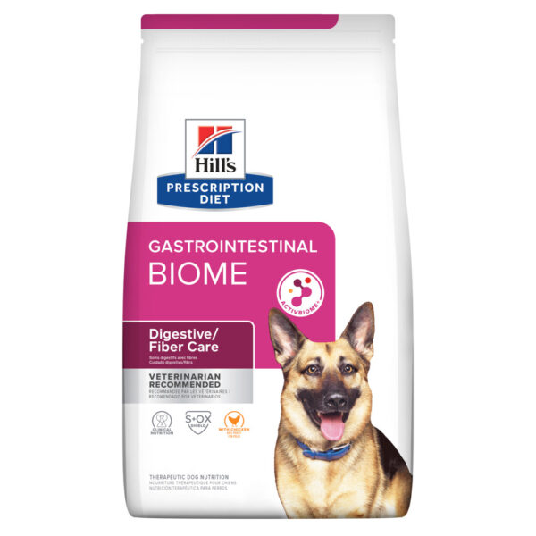 Hills Prescription Diet Gastrointestinal Biome DigestiveFibre Care Dry Dog Food 12.5kg 1