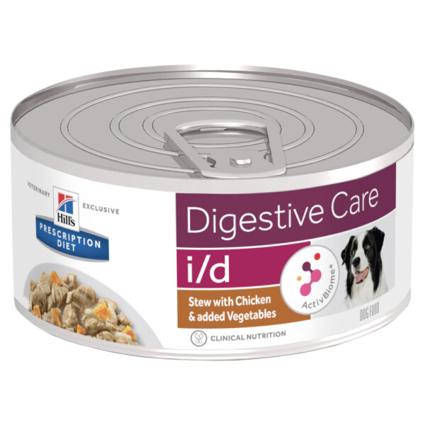 Hills Prescription Diet id Digestive Care Chicken Vegetable Stew Canned Dog Food 24x156g 1