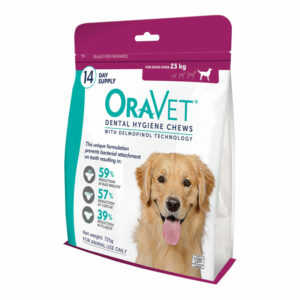 OraVet Dental Chews for Large Dogs - 14 Pack