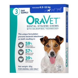 OraVet Dental Chews for Small Dogs - 3 Pack
