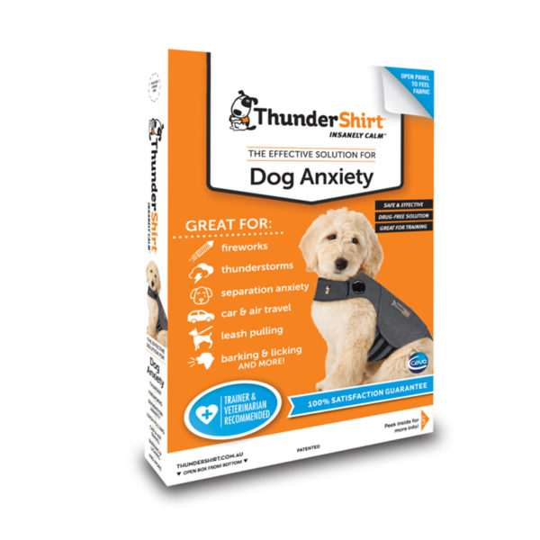 ThunderShirt Dog Anxiety Vest Heather Grey Medium 1